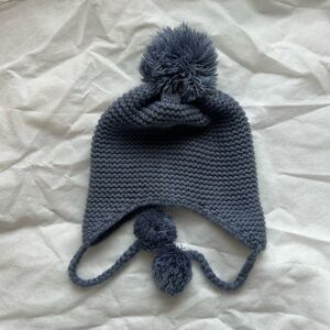 JustFab Knit Pom-Pom Hat